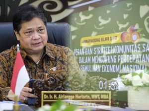 Airlangga: 34 Kab/Kota Luar Jawa-Bali Masih PPKM Level 4 Hingga 6 September Airlangga: 34 Kab/Kota Luar Jawa-Bali Masih PPKM Level 4 Hingga 6 September