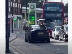 Kepak Sayap Mobil Tesla Ini Bikin Kerugian Rp 143 Juta