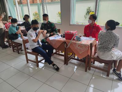 Serbuan Vaksinasi COVID-19 di Tanggerang