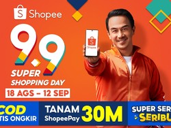 Gaet Joe Taslim, Shopee Gelar Kampanye 9.9 Super Shopping Day