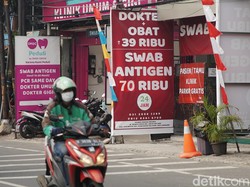 Harga Baru Tes Antigen: Maksimal Rp 99 Ribu Jawa-Bali, Lainnya Rp 109 Ribu