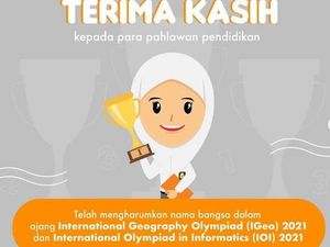 8 Siswa SMA Raih Emas di Olimpiade Geografi & Informatika Internasional 8 Siswa SMA Raih Emas di Olimpiade Geografi & Informatika Internasional