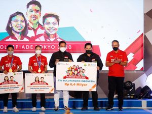 Gokil, BNI Guyur Kontingen Bulu Tangkis Rp 6,4 Miliar Gokil, BNI Guyur Kontingen Bulu Tangkis Rp 6,4 Miliar