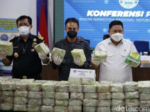 BNN Gagalkan Penyelundupan 324,3 Kg Sabu