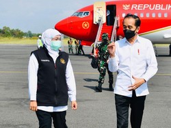 Di Depan Jokowi, Khofifah Buka-bukaan Kemajuan Penanganan COVID-19 Jatim