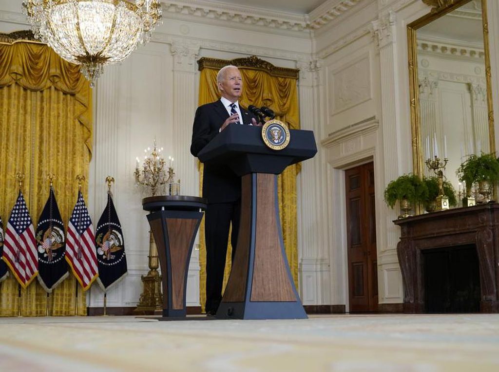 Bom Bandara Kabul Tewaskan 12 Tentara AS, Joe Biden: Tak Kami Maafkan!