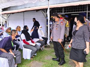 Kapolri Akan Perkuat Percepatan Vaksinasi Wilayah Aglomerasi Banten