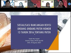 DJKI Sosialisasikan Rancangan Revisi UU Paten kepada Stakeholders