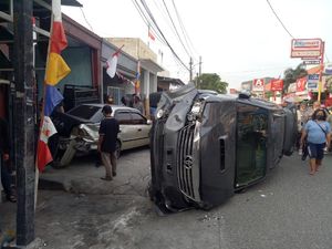 Fortuner Tabrak Sedan-Motor di Tanjung Priok, 6 Korban Luka Masih di RS Fortuner Tabrak Sedan-Motor di Tanjung Priok, 6 Korban Luka Masih di RS