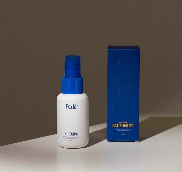 Pede Sunscreen Face Mist/Foto : instagram.com/pedeeveryday Pede Sunscreen Face Mist