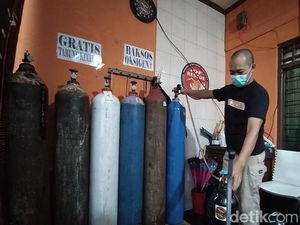 Pasutri di Magelang Ini Sediakan Pengisian Tabung Oksigen Gratis