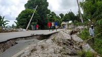 Potret Haiti Porak-poranda Imbas Gempa yang Tewaskan Ribuan Warga