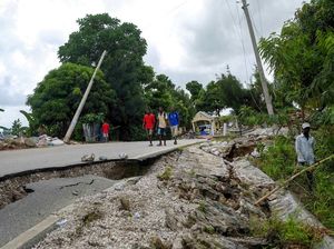 Potret Haiti Porak-poranda Imbas Gempa yang Tewaskan Ribuan Warga