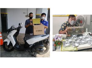 Pria Semarang Beli Motor Matic Yamaha Rp 22 Juta Pakai Uang Receh Pria Semarang Beli Motor Matic Yamaha Rp 22 Juta Pakai Uang Receh