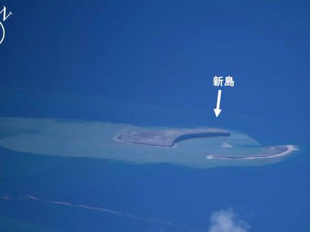Pulau Baru Mendadak Muncul dari Dalam Laut Jepang