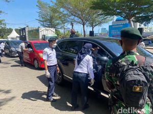 3.452 Pengendara Masuk Makassar Dites COVID-19, Positif 71 Orang Diisolasi 3.452 Pengendara Masuk Makassar Dites COVID-19, Positif 71 Orang Diisolasi