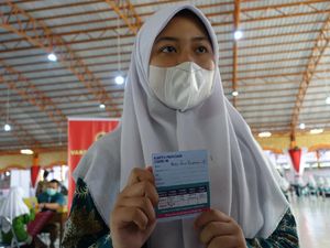 Alhamdulillah, Ratusan Pelajar-Santri Ponpes di Sleman Disuntik Vaksin