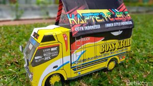 Warga Binaan Rutan Raup Cuan dari Produksi Mainan Truk Oleng