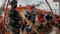 2 Kapal Maling Ikan di Natuna Terciduk KKP