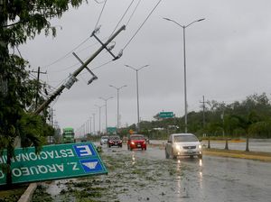 Badai Grace Porakporanda Meksiko Badai Grace Porakporanda Meksiko
