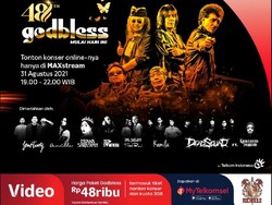 Are You Ready To Rock? Godbless Gelar Konser, Gini Cara Nontonnya!
