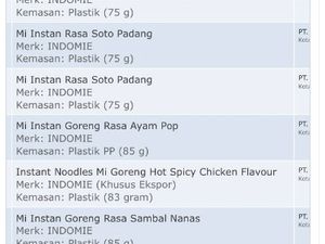 Iseng Cek BPOM, Netizen Ini Temukan Indomie Goreng Rasa Sambal Mangga Iseng Cek BPOM, Netizen Ini Temukan Indomie Goreng Rasa Sambal Mangga