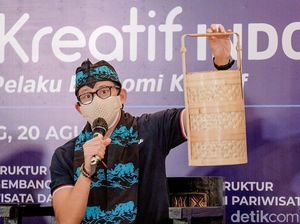 Kunjungi Pandeglang, Sandiaga Uno Dorong Produk Ekraf Mendunia Kunjungi Pandeglang, Sandiaga Uno Dorong Produk Ekraf Mendunia
