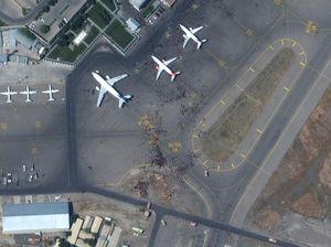 Melihat Aktivitas Bandara Kabul di Tengah Evakuasi Warga Afghanistan-Asing