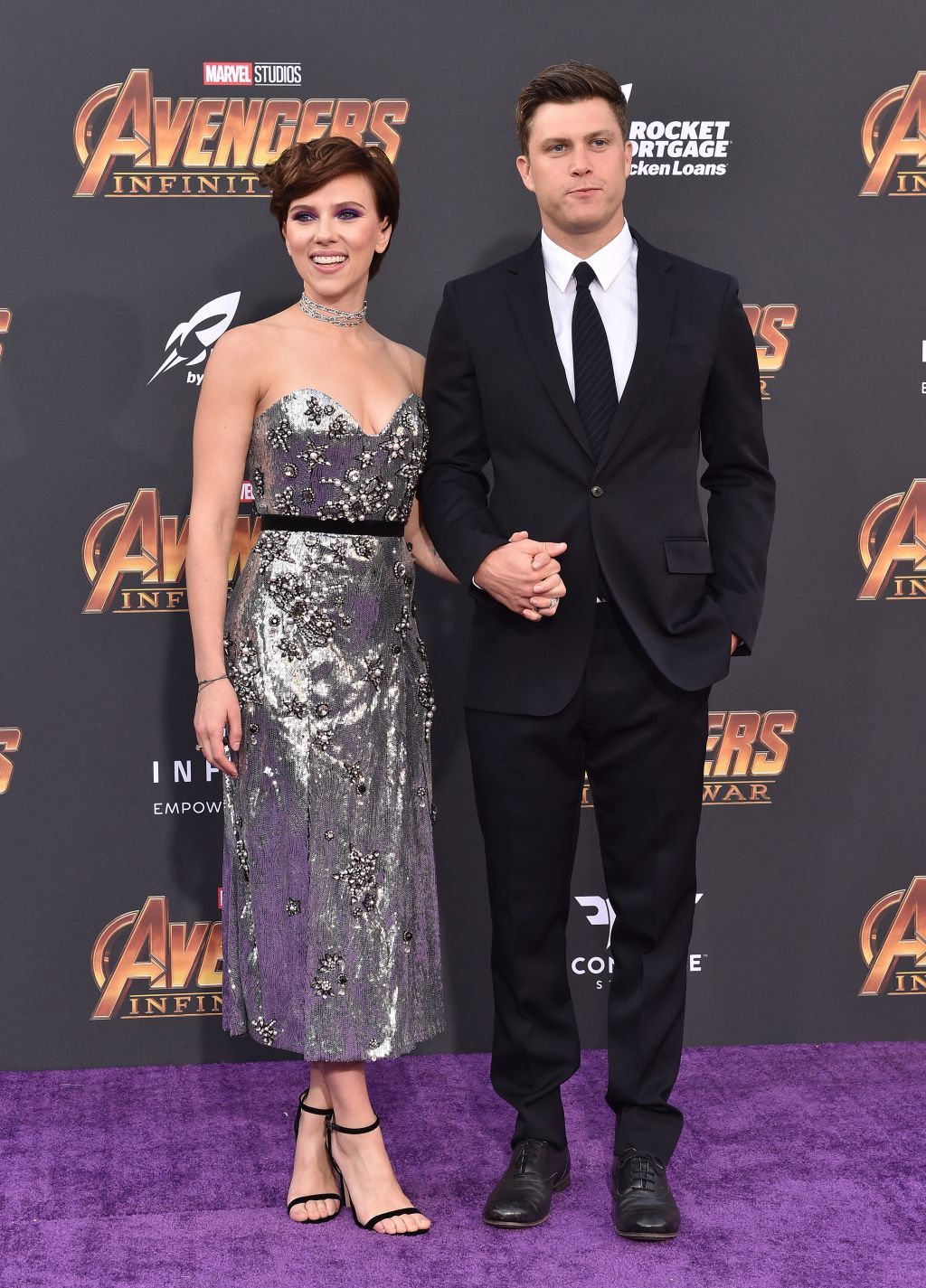 Scarlett Johansson Colin Jost
