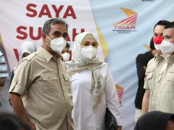 Pesan Ahmad Muzani di Vaksinasi Tidar DKI Jakarta