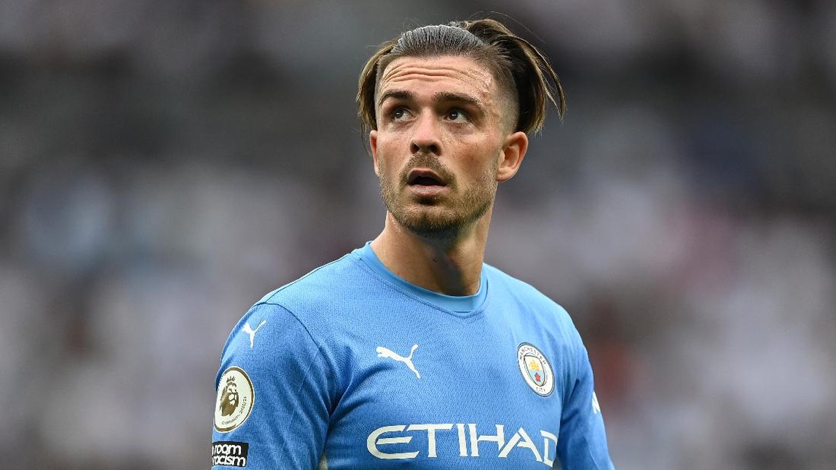 Pep Guardiola masih bersabar dengan Jack Grealish (Foto: Getty Images/Shaun Botterill)