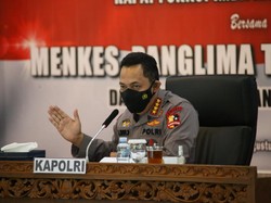 Kapolri Minta Prokes di Klaten Dijaga Ketat agar Perekonomian Warga Berjalan