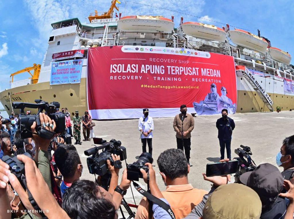 Menhub: di Isoter Ada Udara Mengandung Klorin, Bisa Percepat Penyembuhan Menhub: di Isoter Ada Udara Mengandung Klorin, Bisa Percepat Penyembuhan