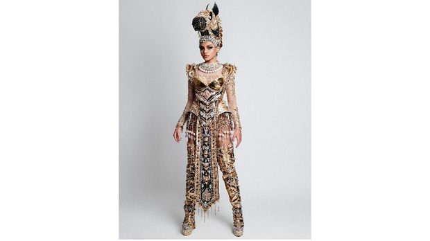 Kostum Jihane Almira di Miss Supranational