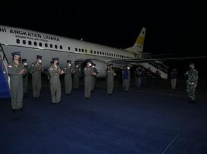 KSAU Apresiasi Personel TNI AU Terlibat Misi Evakuasi WNI dari Afghanistan KSAU Apresiasi Personel TNI AU Terlibat Misi Evakuasi WNI dari Afghanistan