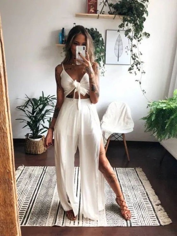 Padupadan slit pants