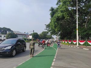 Sepeda Dilarang Melintas di Kawasan Ganjil Genap Sudirman-Thamrin