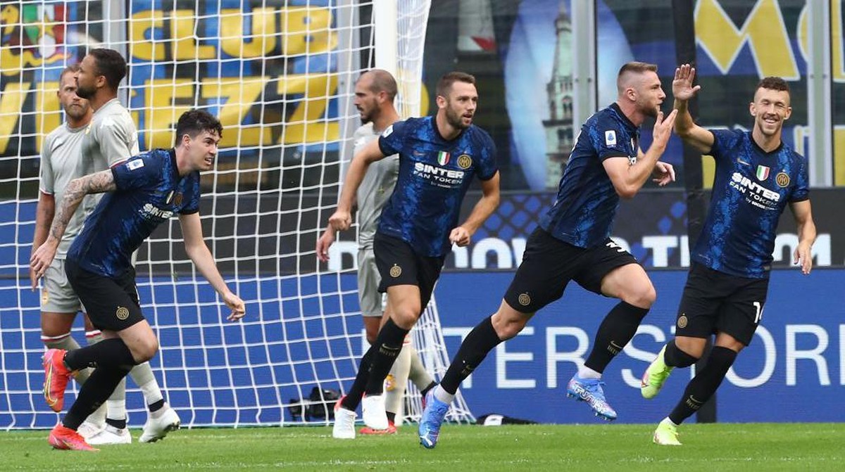 Inter Milan menang 4-0 atas Genoa (Foto: Getty Images/Marco Luzzani)