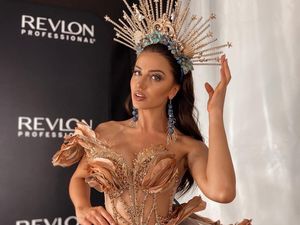 Chanique Rabe dari Namibia Jadi Pemenang Miss Supranational 2021