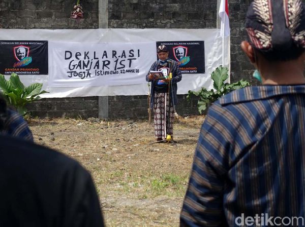 Deklarasi Dukungan untuk Ganjar Bergema di Yogyakarta