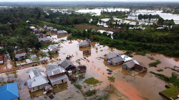 Potret Banjir Konawe dari Udara
