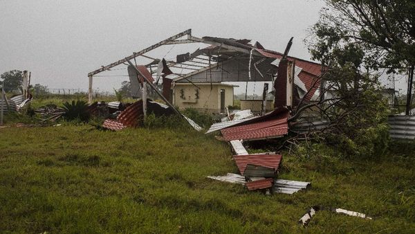 Kerusakan Akibat Badai Grace di Meksiko