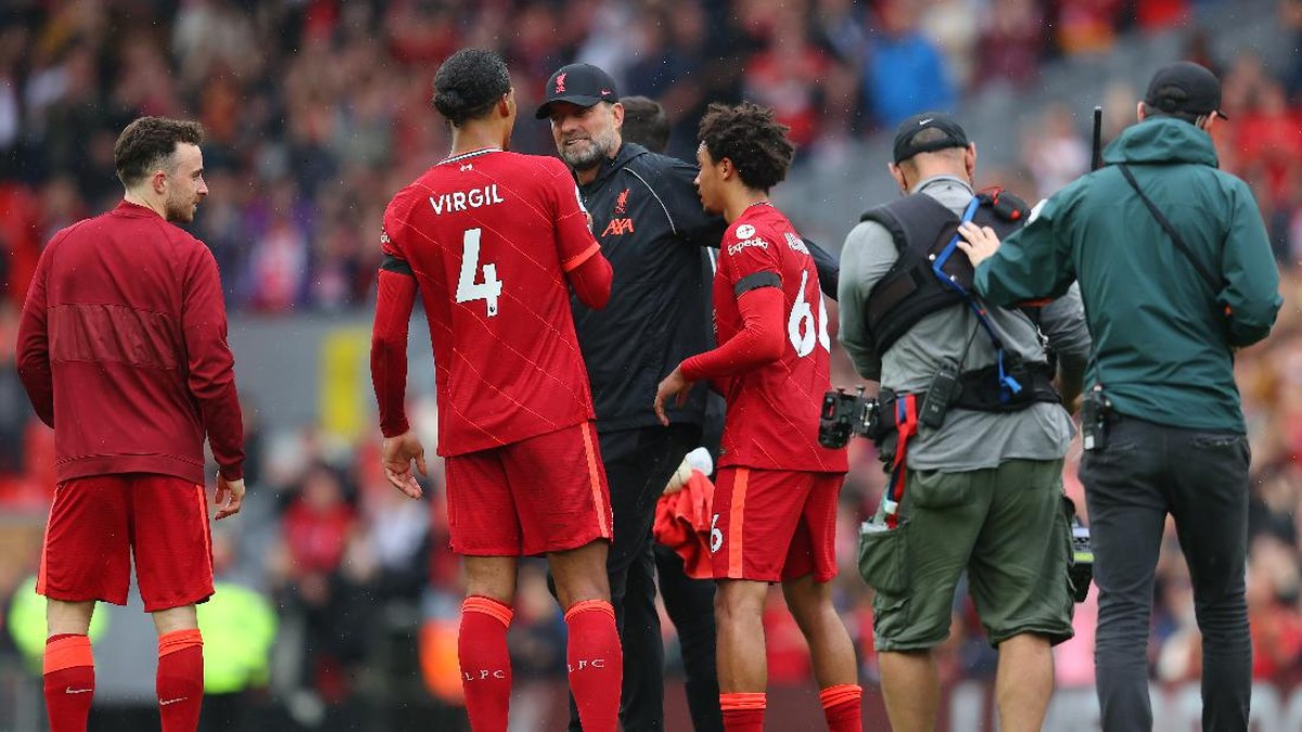 Liverpool sudah mulai kukuh di barisan belakang. (Foto: Getty Images/Catherine Ivill)