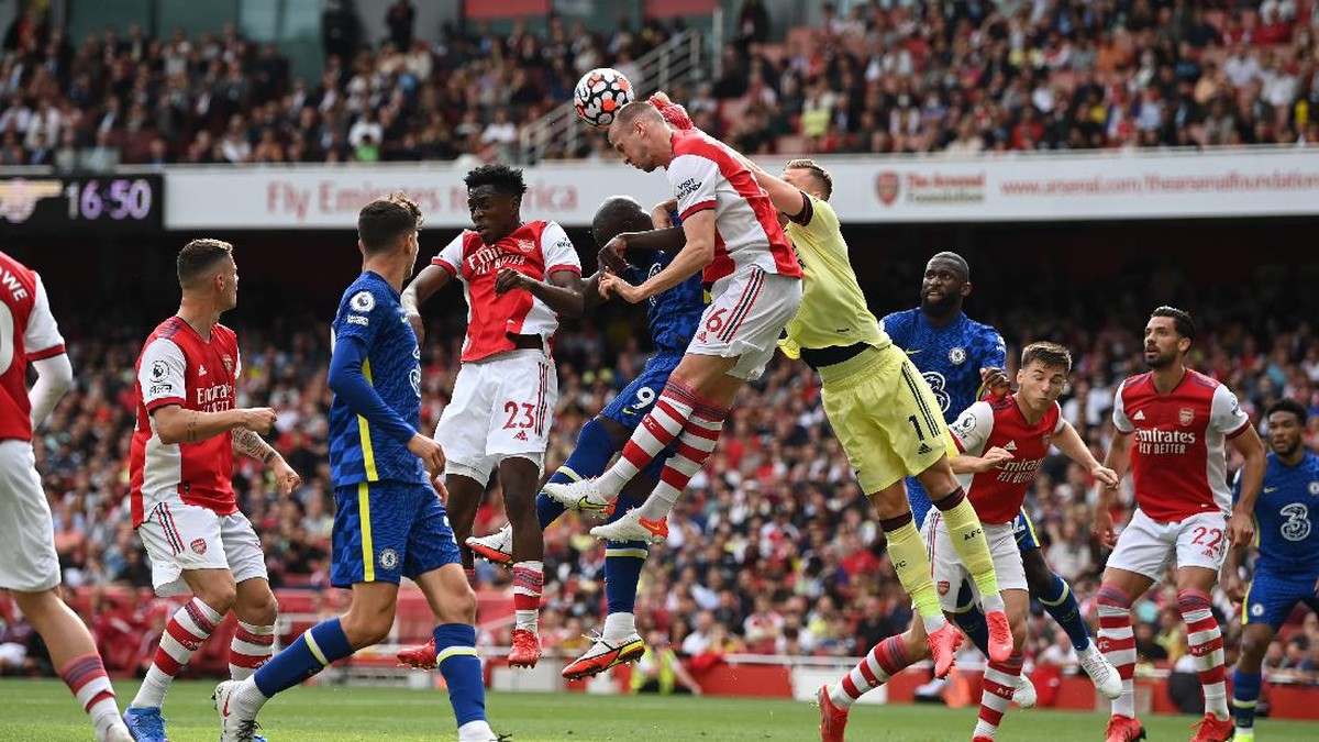 Arsenal kalah 0-2 dari Chelsea di Emirates Stadium. (Foto: Getty Images/Shaun Botterill)