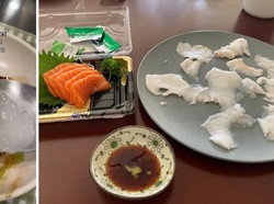 Unik! Kelapa Dicocol Shoyu dan Wasabi, Rasanya Kayak Sashimi