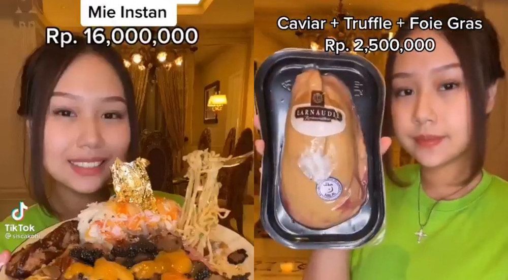 Foto: Mendadak Meroket! Inilah 5 Makanan Yang Harganya Mendadak Tidak Wajar Setelah Dimasak Siska Kohl/TikTok/Siska Kohl