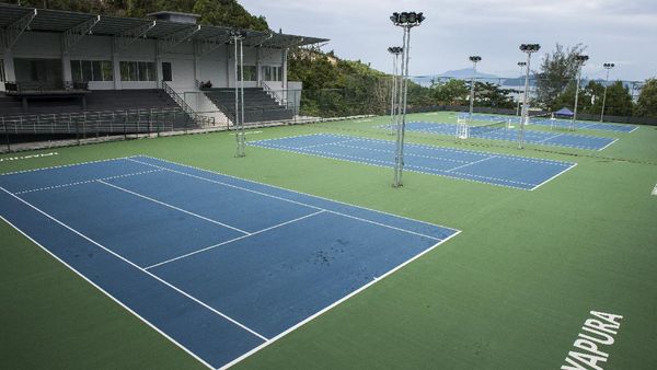 Intip Lapangan Tenis Standar Internasional yang Jadi Venue PON Papua
