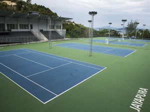 Intip Lapangan Tenis Standar Internasional yang Jadi Venue PON Papua Intip Lapangan Tenis Standar Internasional yang Jadi Venue PON Papua