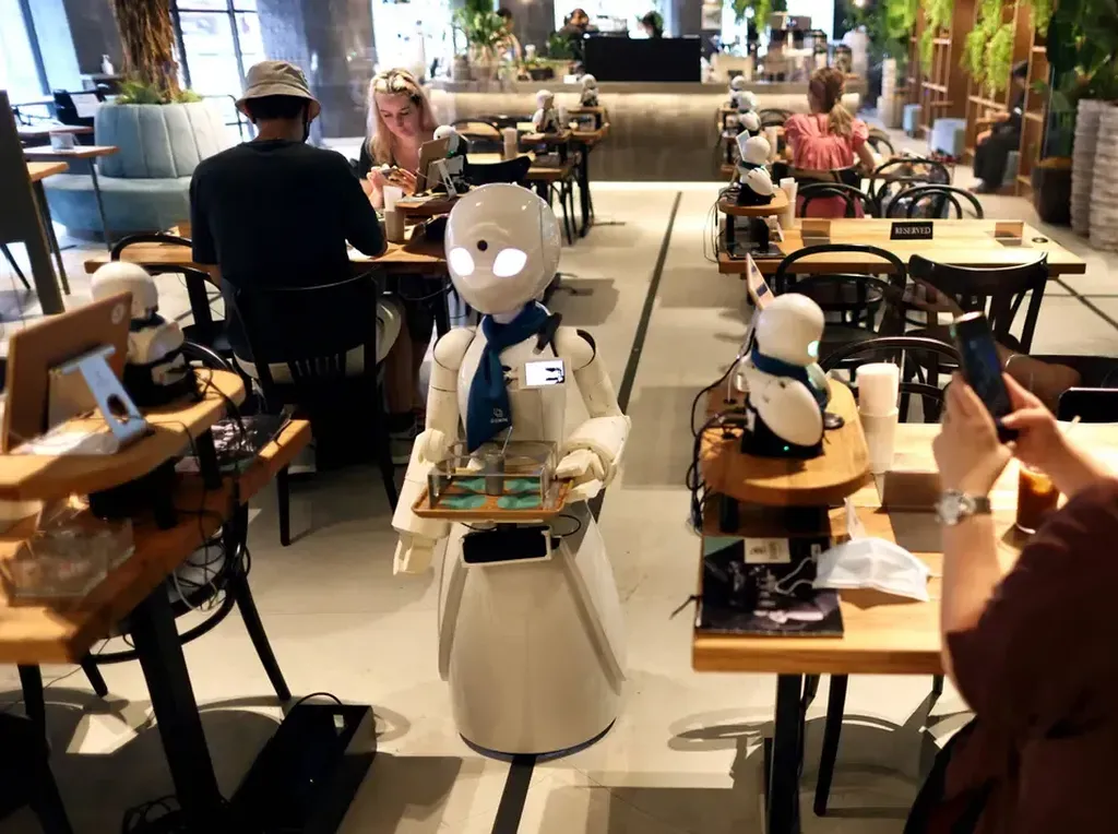 Kafe Ini Pelayannya Robot, Dioperasikan Kaum Difabel dari Rumah