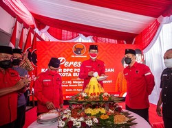 Kantor PDIP Surabaya Diresmikan Megawati Secara Virtual